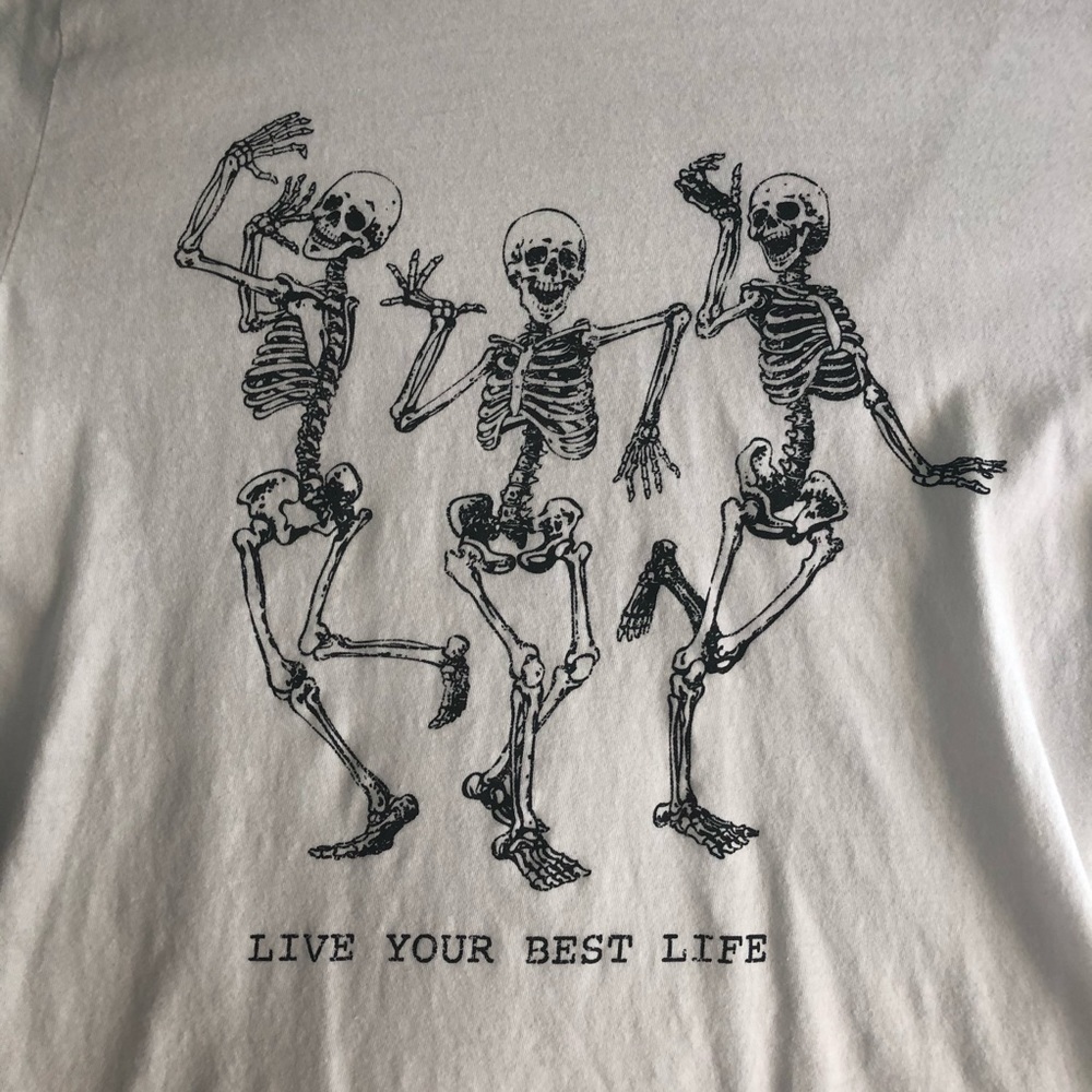 SOLD - Urban Outfitters White Tee Shirt Size Small - Picture 3 of 5